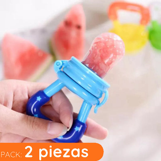 Biberón con espacio para fruta-Pack 2