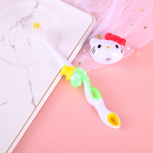 Set de cepillos de dientes para niños KT Cat.