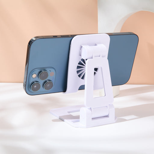 Soporte plegable para teléfono de escritorio