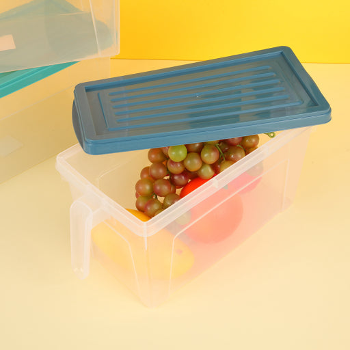 Caja de almacenamiento de refrigerador rectangular