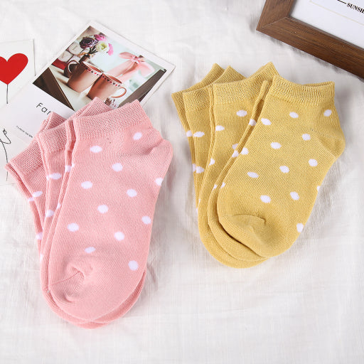 Calcetines infantiles lindos de lunares (3 pares)