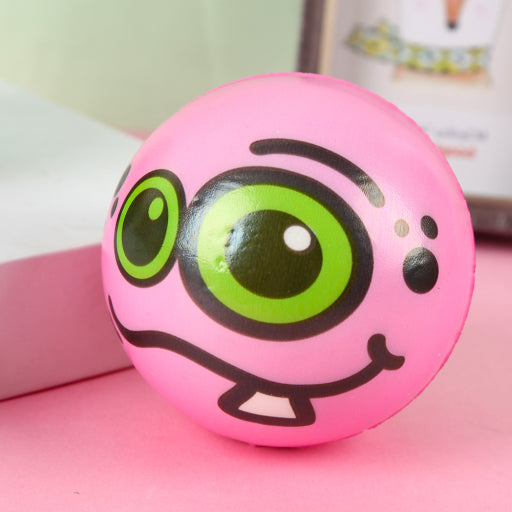 Bola de cara extraña de 10 cm