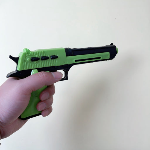 Pistola de balas blandas para niños.