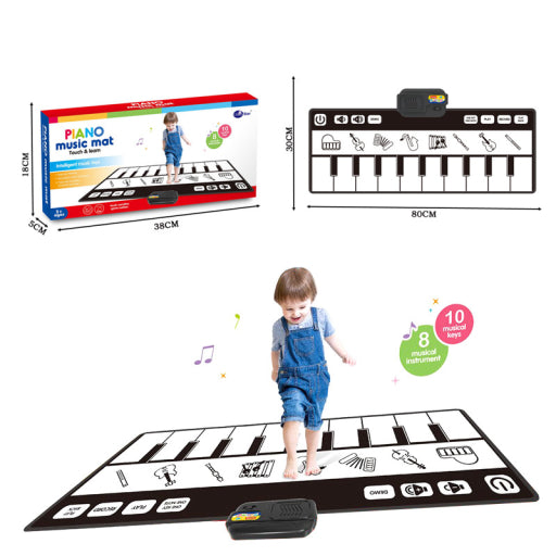 Piano de piso para niños