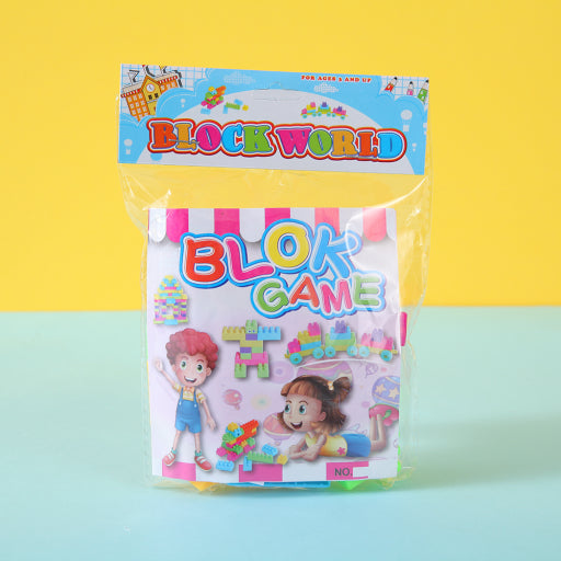pequeños bloques de construcción multicolores