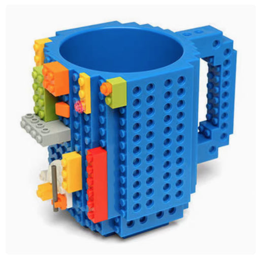 Taza de bloques de construcción