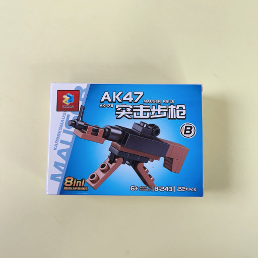 Montaje de bloques de armas