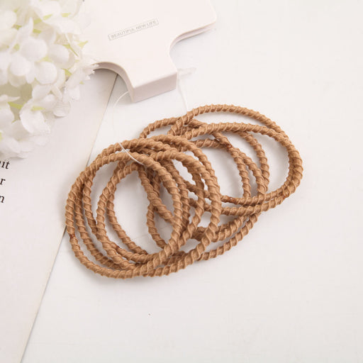 Goma elasticidad para el cabello (10)