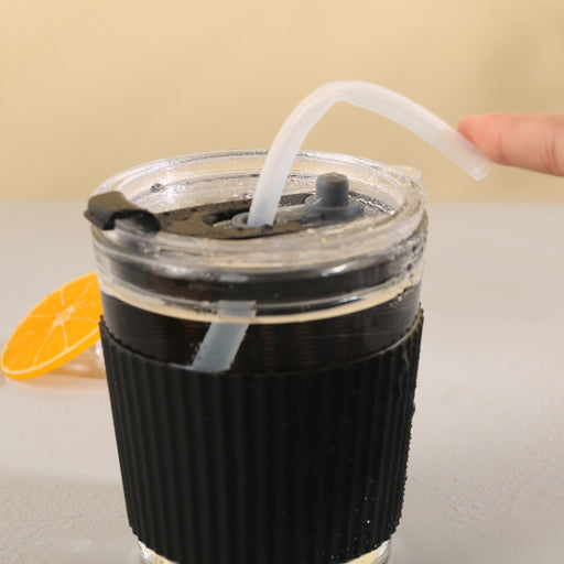 Juego de vasos blanco y negro (350ml)