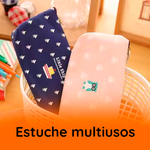 Estuche multiusos con diseño sencillo