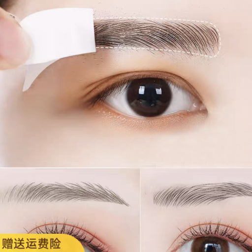 Lámina de tatuajes de cejas