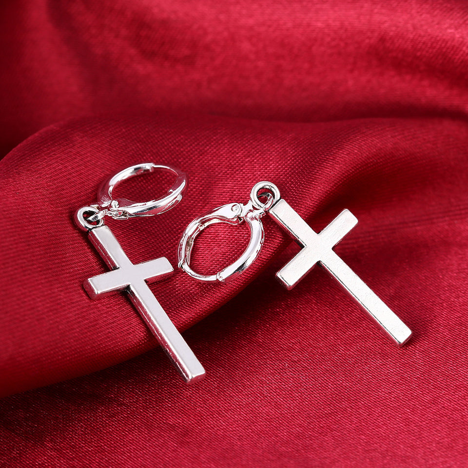 Aretes con forma de cruz
