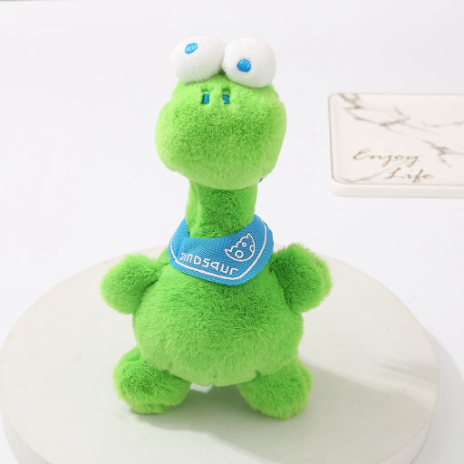 Llavero de muñeco de peluche de dinosaurio