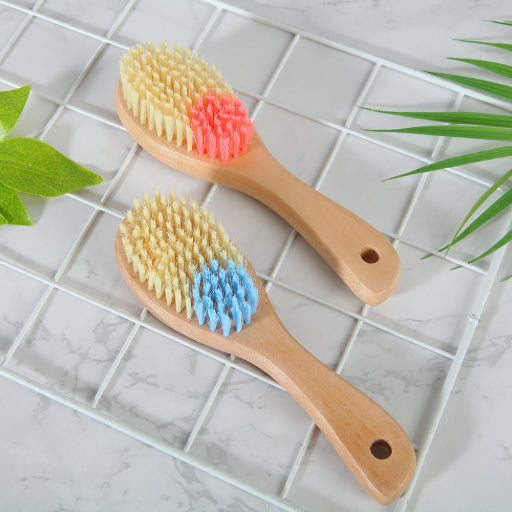 Cepillo de limpieza multifuncional de madera