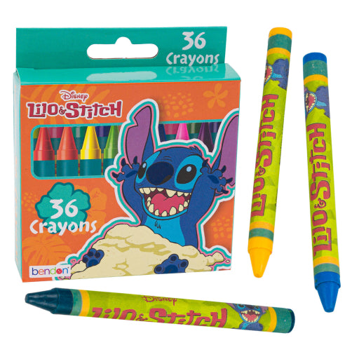 Crayones Disney Stitch De 36 Quilates