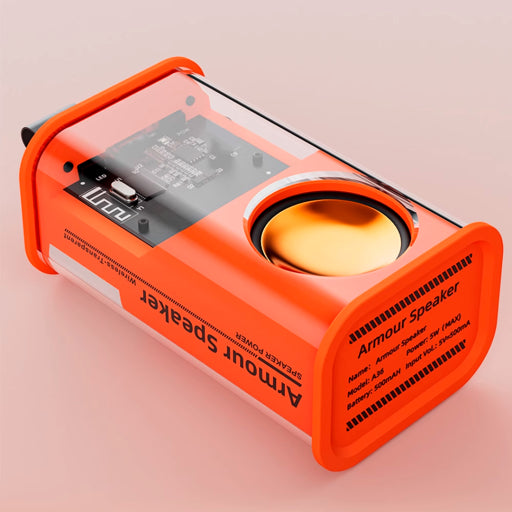 Claro wararmadura bluetooth audio, naranja, gris, verde, púrpura, 500mAh60*47*101mmABS caja de color