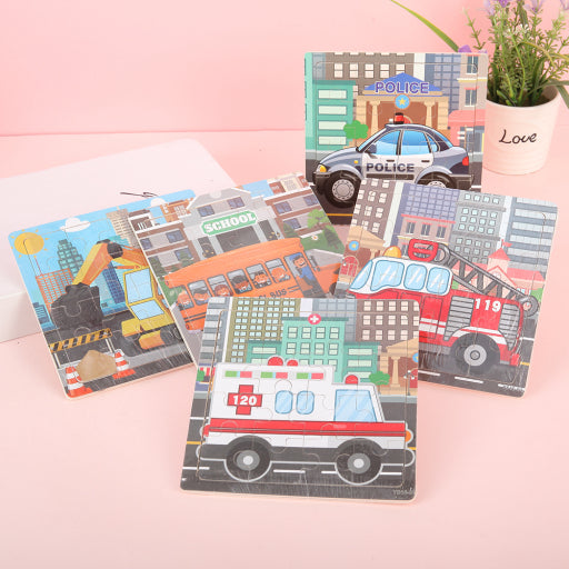 Rompecabezas de la serie Tráfico