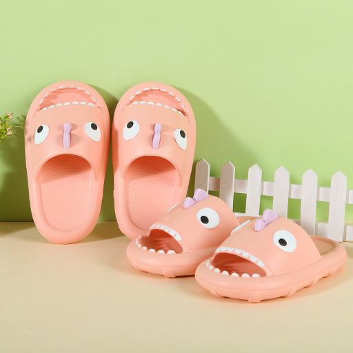 Pantuflas infantiles dinosaurio (Amarillo)