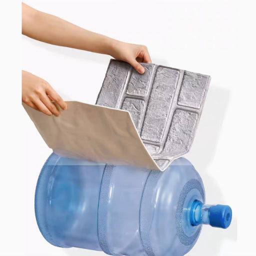 Lámina de ladrillo para pared