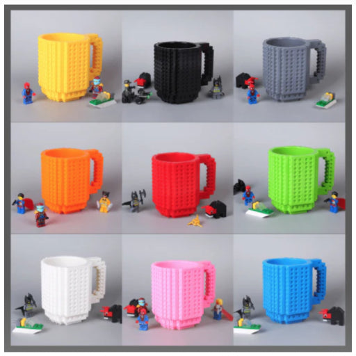 Taza de bloques de construcción