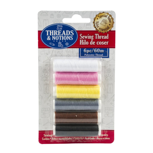 Kit De Hilo De Coser De 6 Piezas