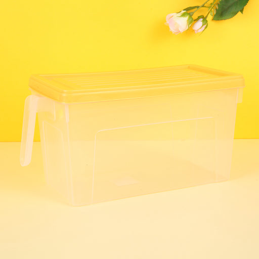 Caja de almacenamiento de refrigerador rectangular