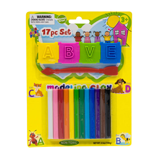 Juego De Arcilla Para Modelar De 12 Piezas Y 5 Moldes/Herramientas