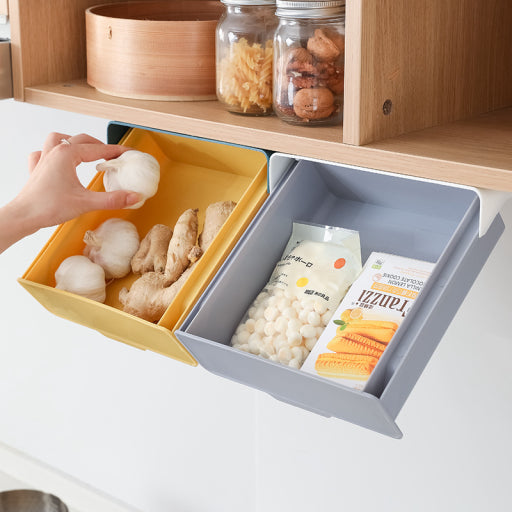 Cajón adhesivo para almacenamiento