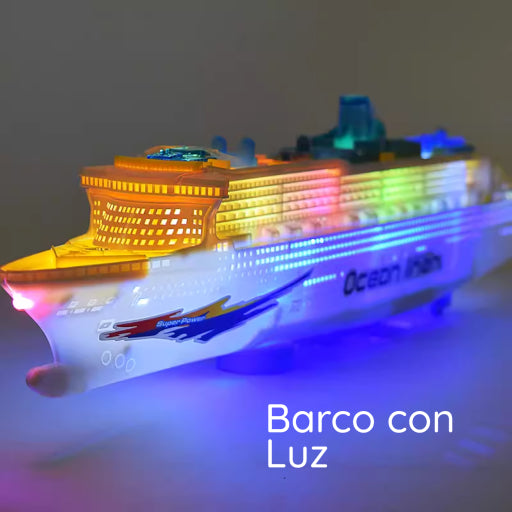Barco con luz