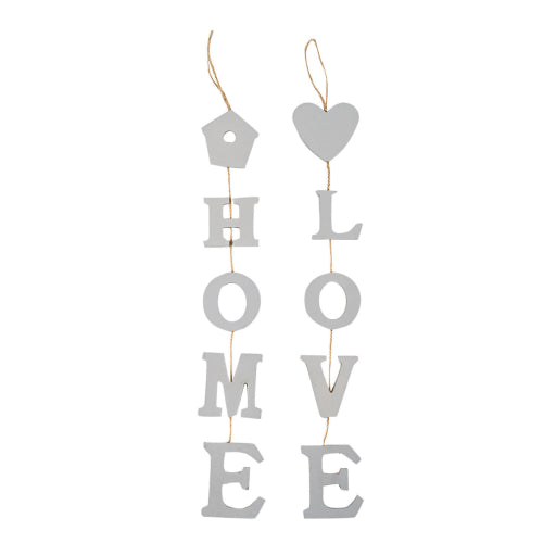 Decoración Colgante Para El Hogar Y El Amor: 18.0 X 3.0 In.