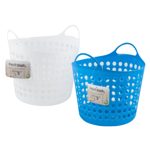 Cesta De Plástico De 10" Con Agujeros