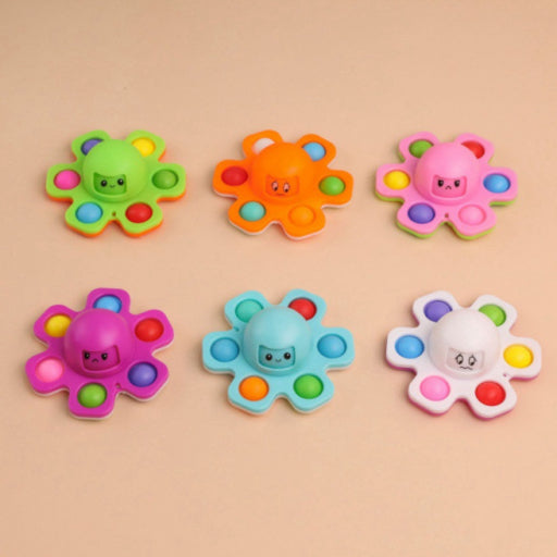 Spinner de pulpo azul