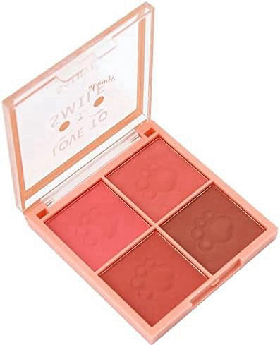 Paleta de sombras de 4 colores