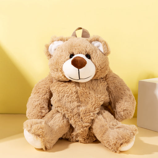 Mochila con osito de peluche