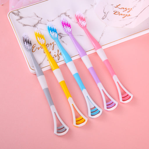 Cepillo de dientes de cerdas suaves sirena (5)