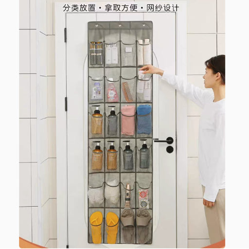 Rack de organizador de zapartos colgante para puerta.
