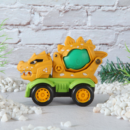coche de juguete de dinosaurio