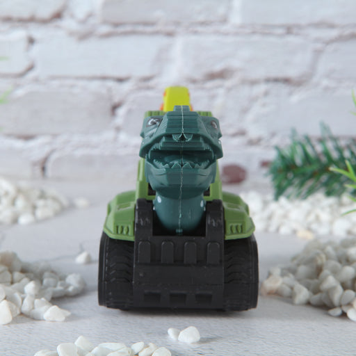 coche de juguete de dinosaurio