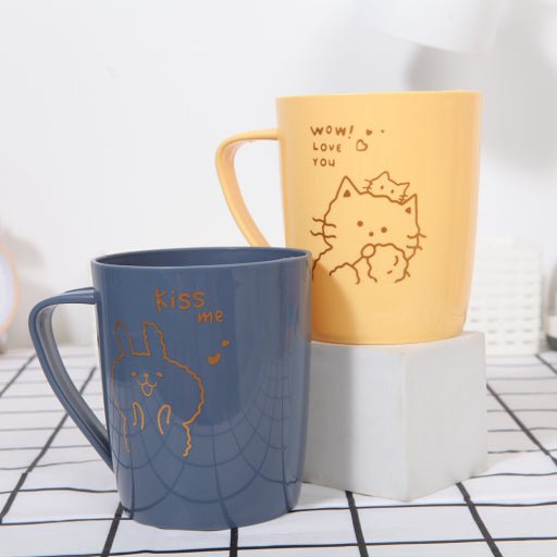 taza de enjuague bucal para cepillo de dientes de animales