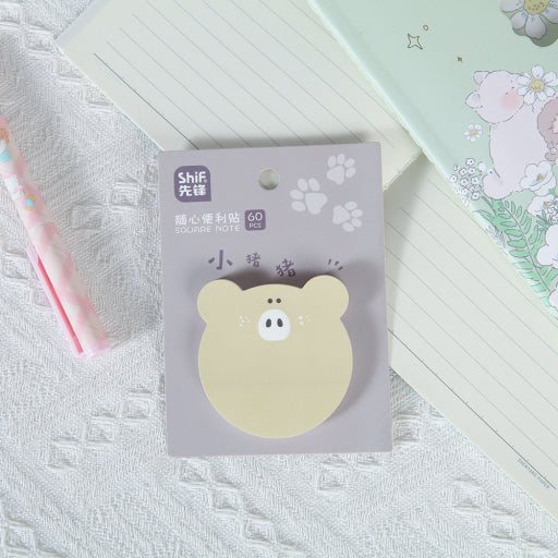 Nota adhesiva de animalitos