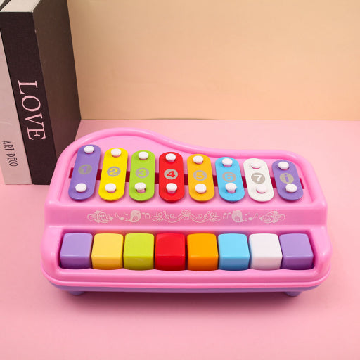 Piano de golpeteo manual de ocho tonos 2 en 1