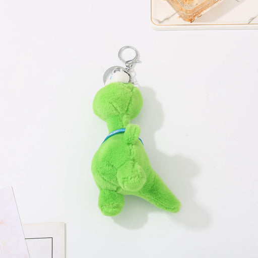 Llavero de muñeco de peluche de dinosaurio