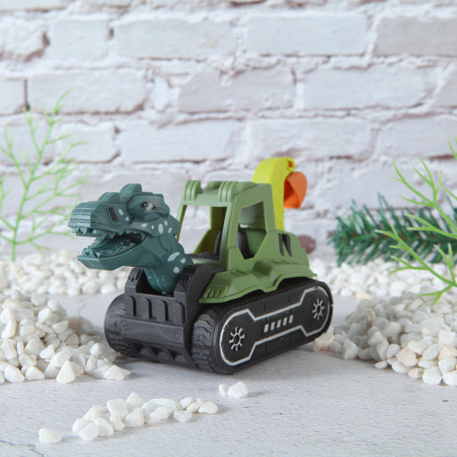 coche de juguete de dinosaurio