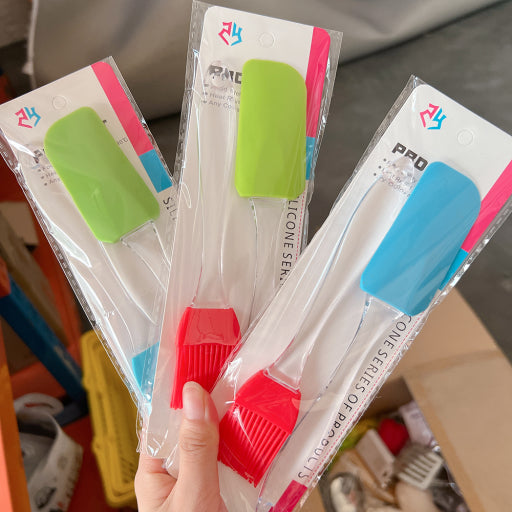 Juego de raspador de cepillo de silicona