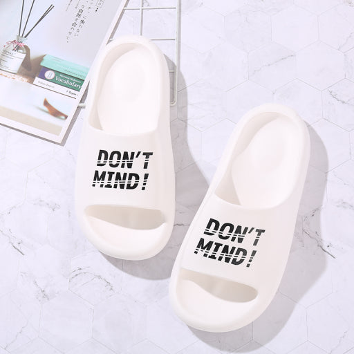 Sandalias cómodas con letras para hombre