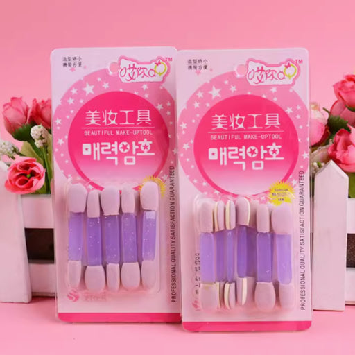 Esponja y brochas reutilizables de maquillaje