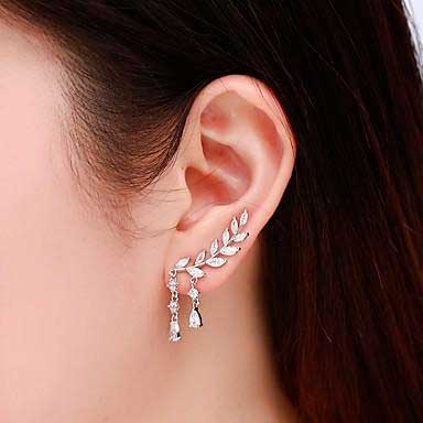 Aretes de Zirconia Cubica
