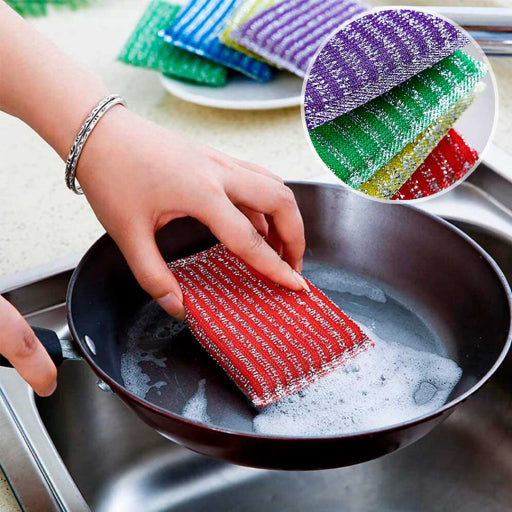 Esponja abrasiva para cocina
