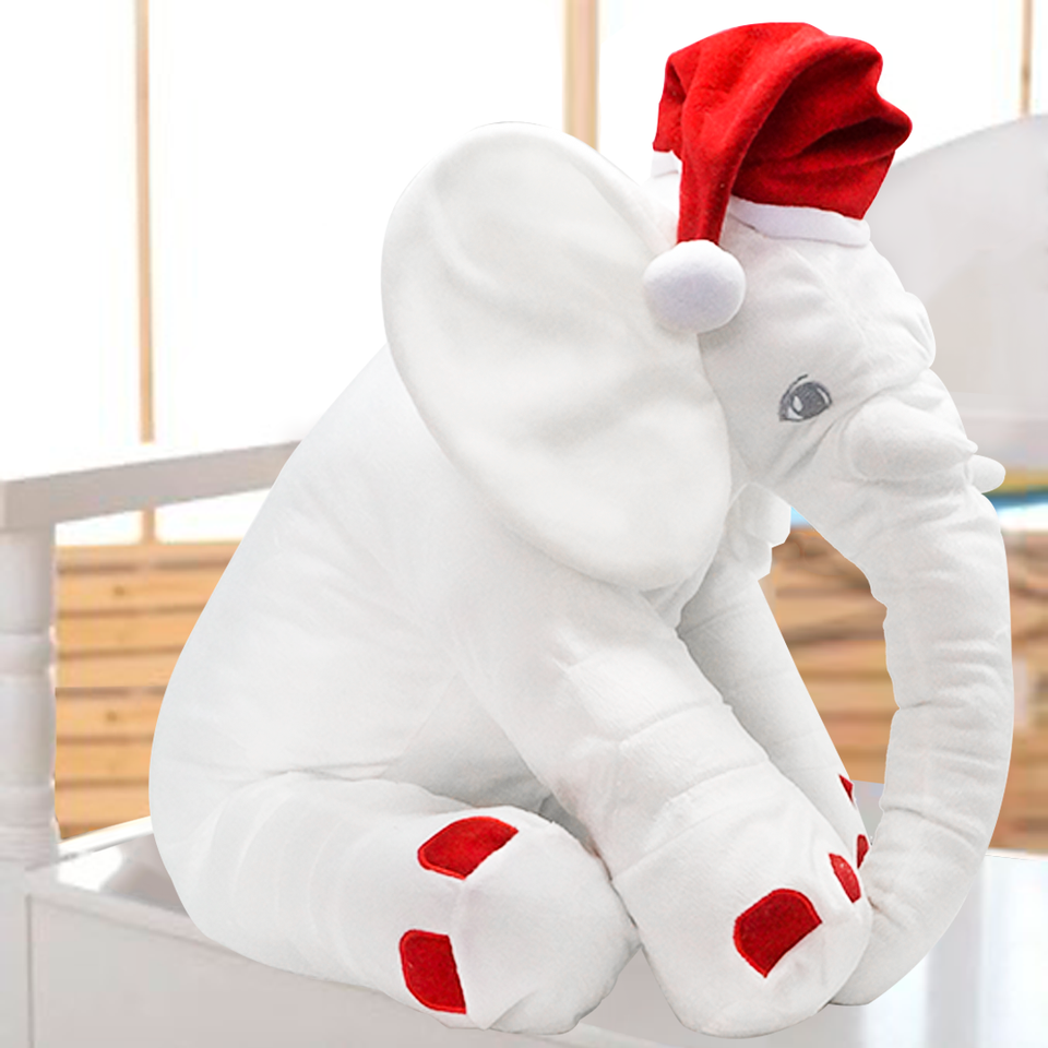 Elefante Navideño de Peluche