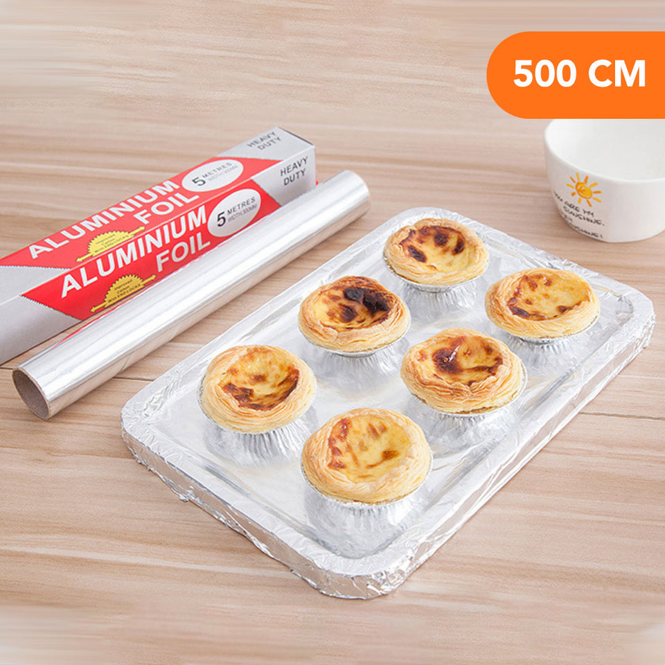 Rollo de aluminio para cocina de 500 cm